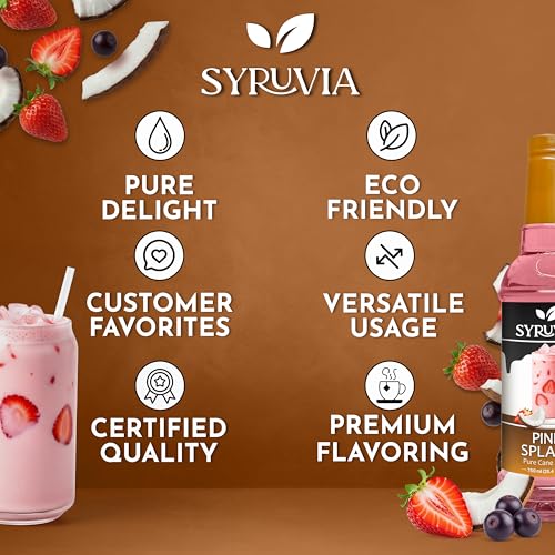 Pink Splash Syrup (25.4 Fl Oz)