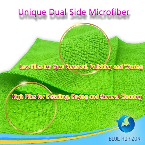 Green Large Microfiber Cleaning Towels (36 Count)