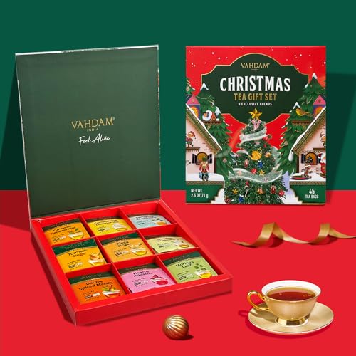 Limited Edition Christmas Tea Gift Set (45 Count)