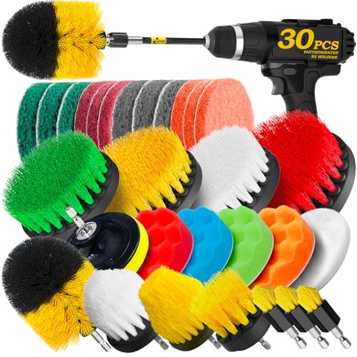 30Piece Drill Brush Attachment Set (30 Count)