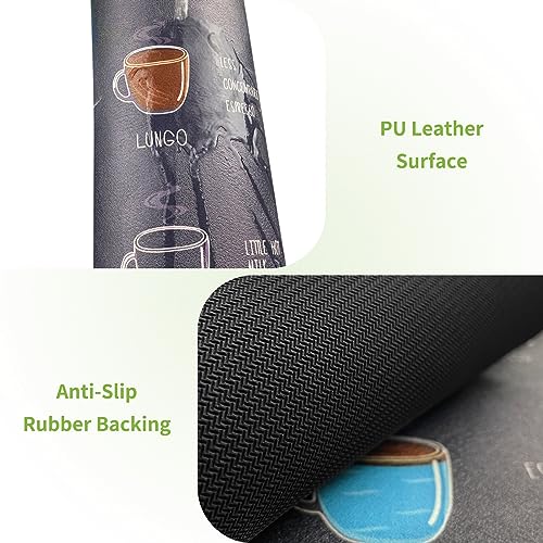 Coffee Bar Mat for Countertop