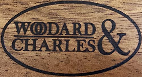 Woodard & Charles Acacia Wood Extra Large Oval Serving Tray