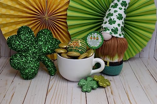 You're The Bomb Gnome Themed St. Patrick's Day Hot Cocoa Bomb Packaging Sticker Labels
