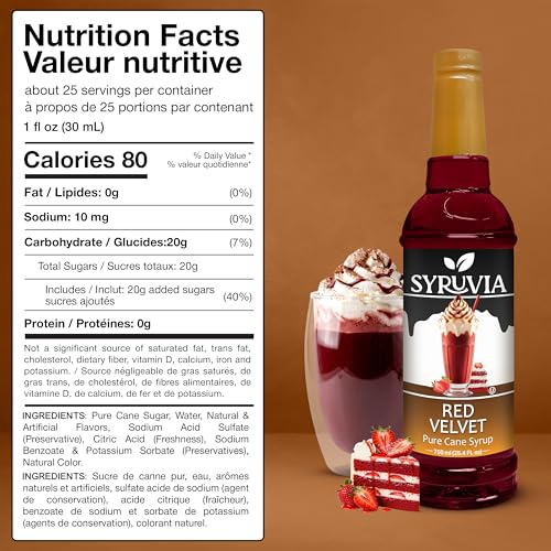Red Velvet Syrup (25.4 Fl Oz)