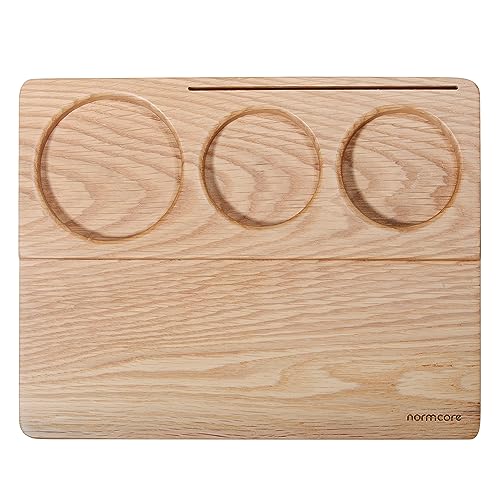 Tamping Mat Natural OAK Espresso Tamping Station