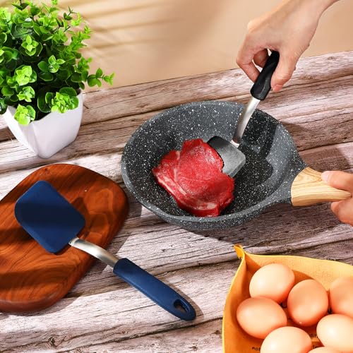 2 Pcs Mini Silicone Cookie Brownie Spatula (2 Count)