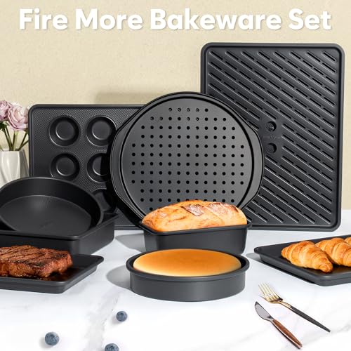 10 Piece Nonstick Bakeware Set (10 Count)