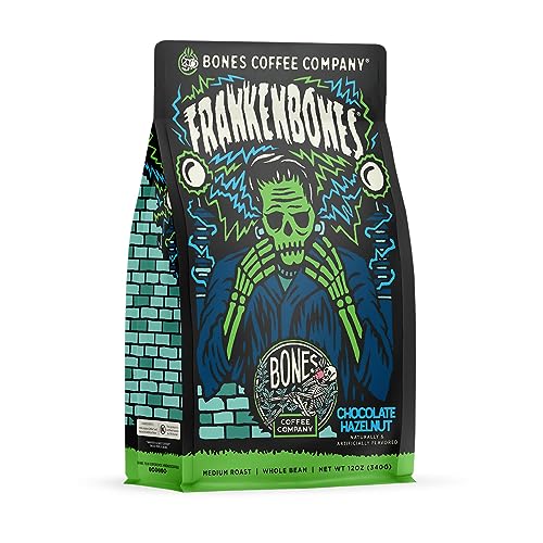Frankenbones Chocolate and Hazelnut Flavored Coffee (12 Ounce)