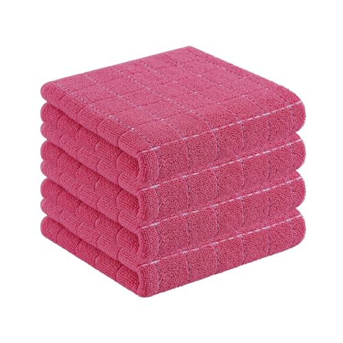 100% Cotton Terry Kitchen Towels (4 Count)