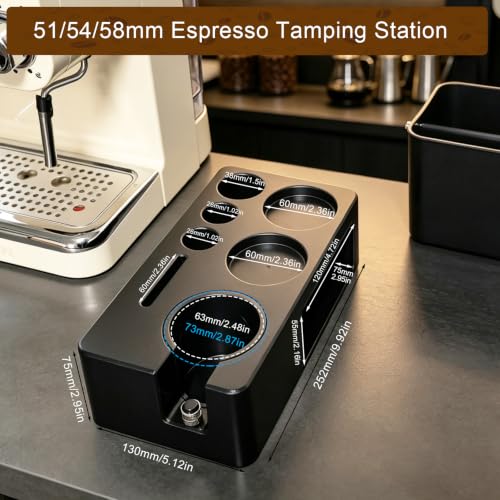 Upgraded Espresso Tamping Station
