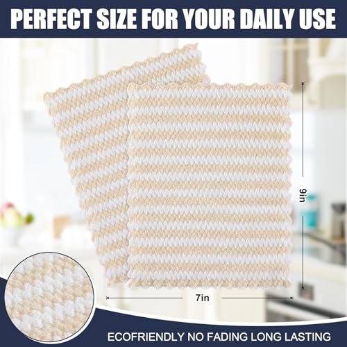 12 Pack Coral Velvet Dish Cloths (12 Count)