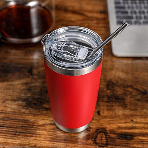 20oz Double Wall Vacuum Insulated Travel Mug (4 Count)