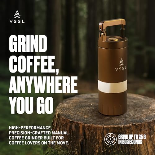 VSSL Java G25】Premium Manual Coffee Grinder