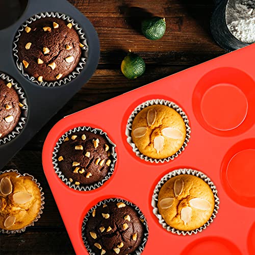 Silicone Muffin Pan Set (3 Count)