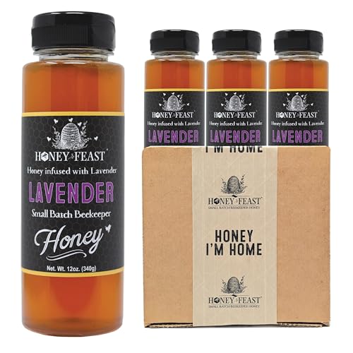 Organic Lavender Honey Jar 12OZ (36 Fl Oz)