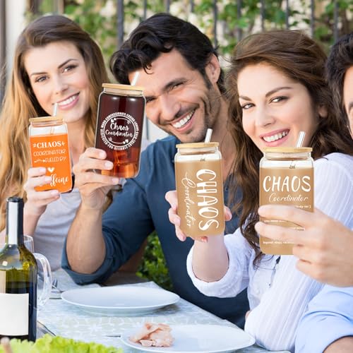 12 Pack Employee Appreciation Gifts Glass Cups (12 Count)