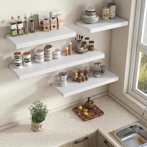 Floating Shelves for Wall 18x12” Set of 2 (2 Count)