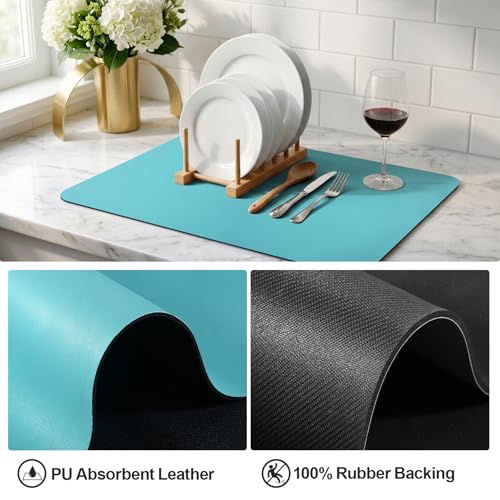 Dish Drying Mat for Kitchen Counter