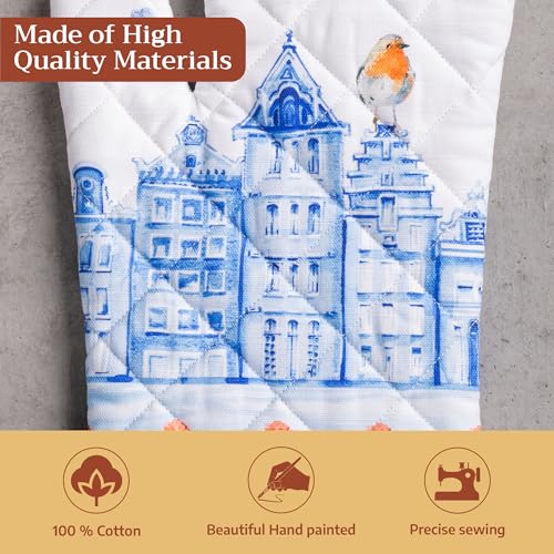 Maison d'Hermine Oven Gloves 100% Cotton Oven Mitt