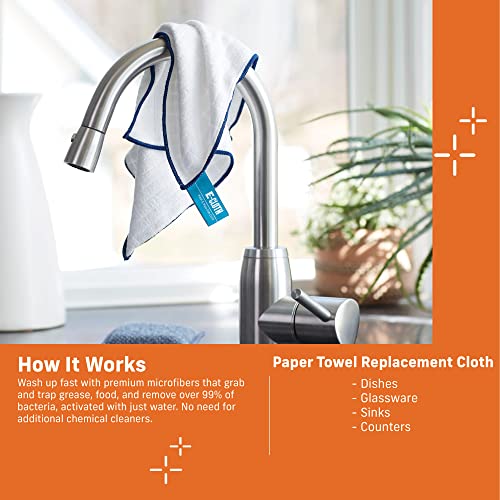 Reusable Paper Towel Replacement Cloths (4 Count)
