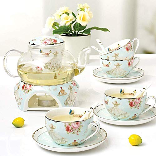 Tea Set Ceramic Flower Tea Set &Tea Gift Box
