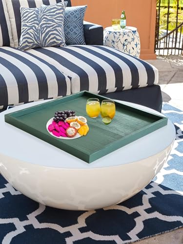 Square Ottoman Table Tray 24"