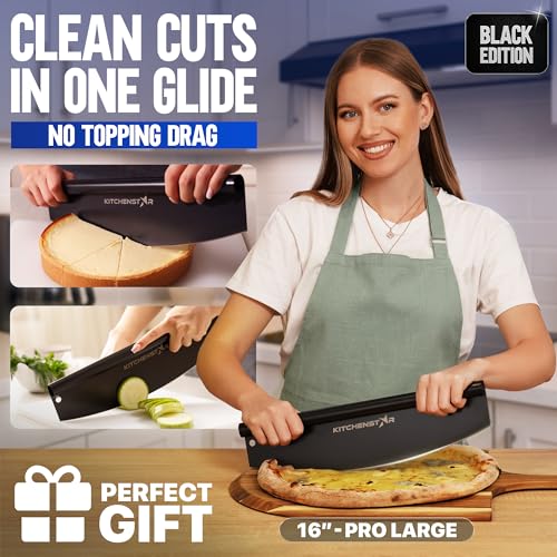 16 Inch Pizza Cutter Rocker Blade