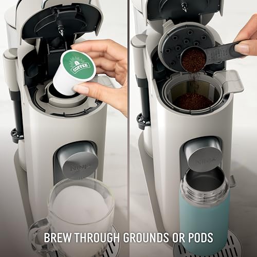 Pod and Grounds Coffee Maker