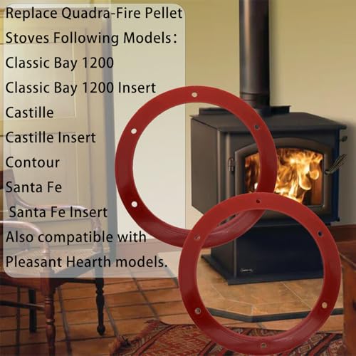 6inch Exhaust Fan Gasket for Quadrafire Heatilator PelPro 812