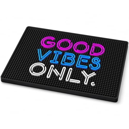 Good Vibes Only Bar Mat
