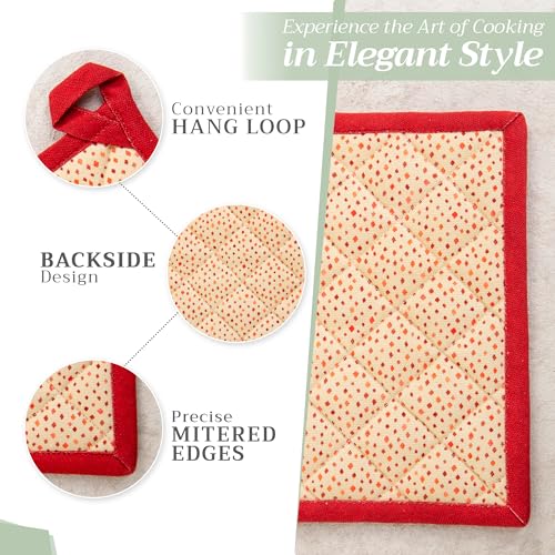 Pot Holders 100% Cotton Potholders (2 Count)