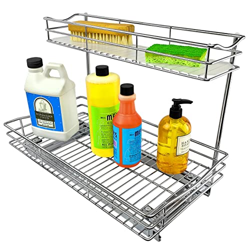 Pull Out Under Sink Kitchen Cabinet Organizer