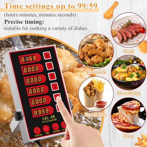1 Pack Commercial Digital Kitchen Timer for Cooking