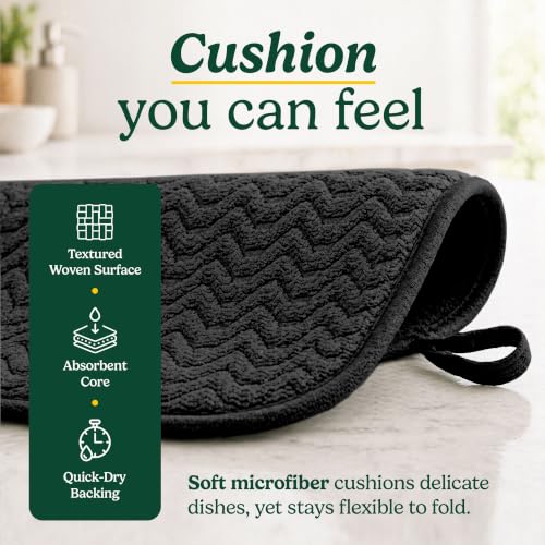 Cuisinart Dish Drying Mat for Kitchen Counter (2 Count)