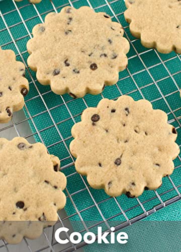 4 Pieces Fluted Round Cookie Cutters