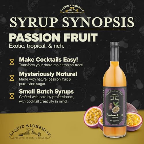 Passion Fruit Syrup for Cocktails (25.4 Fl Oz)