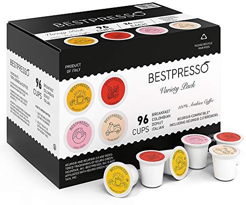 Coffee Variety Pack Single Serve K (96 Count)