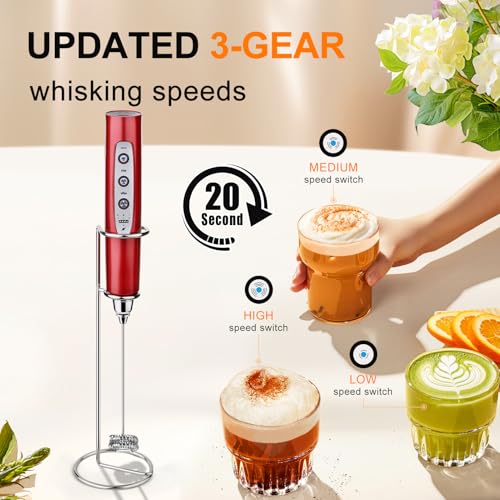 Handheld Milk Frother Wand for Coffee