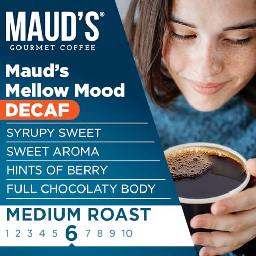 Maud’s Decaf Medium Roast Coffee Pods (100 Count)