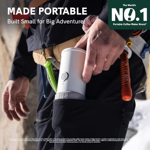 Mino Portable Electric Espresso Machine for Travel with Self