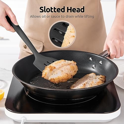 Silicone Turner Spatula Set of 2 (2 Count)
