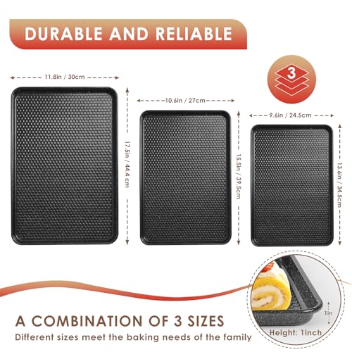 Baking Sheet Pan Set of 3 (3 Count)