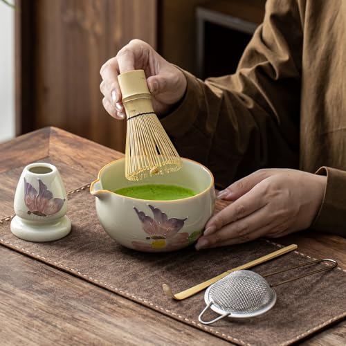 Matcha Set Matcha Whisk Set Includes Hand (5 Count)