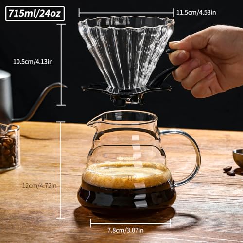 Pour Over Coffee Maker 720ML