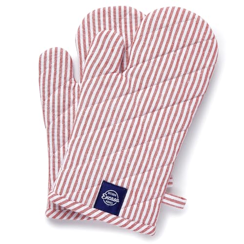 Oven Mitts Heat Resistant Kitchen Gloves (2 Count)