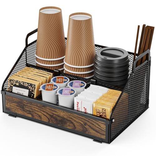 Countertop Coffee Station Organizer
