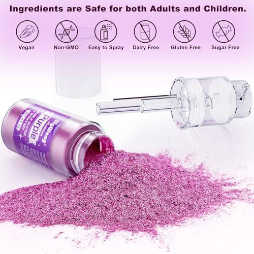 Edible Glitter Spray Set