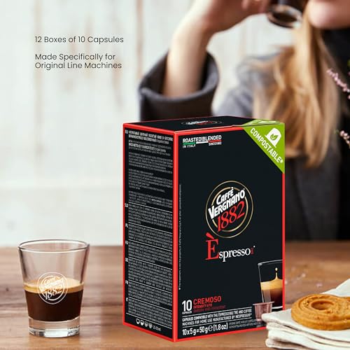 Caffe Vergnano Cremoso Espresso Pods (120 Count)