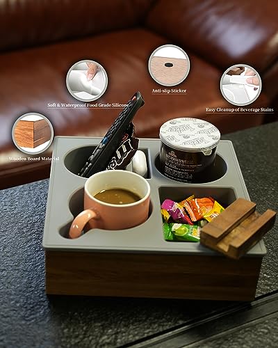 Couch Cup Holder Tray