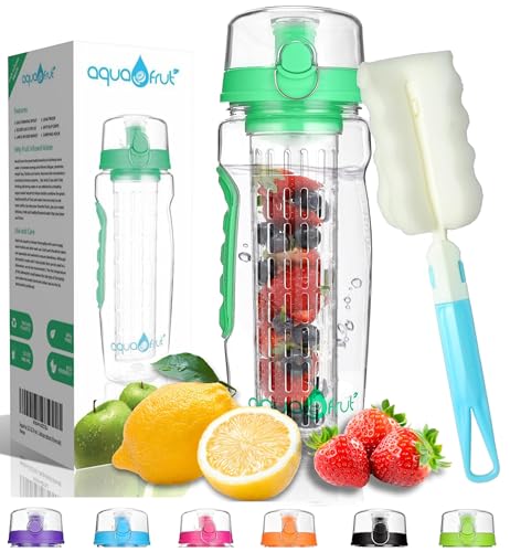 AquaFrut 32 OZ Fruit Infuser Water Bottle